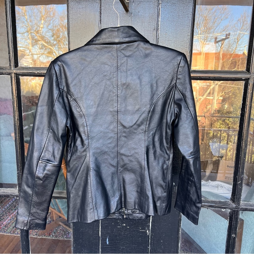 Avanti 100% Leather Jacket Size Small - Picture 3 of 4